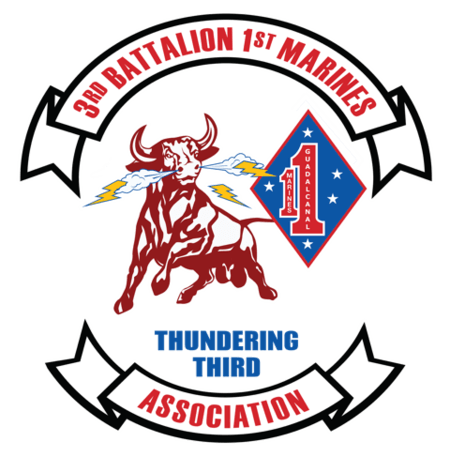 3rd battalion 1st marines association logo